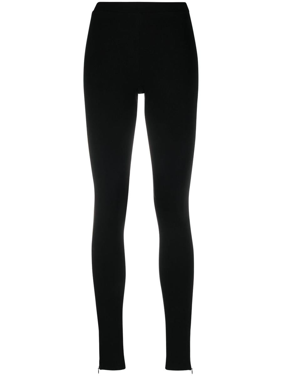 TOTEME Leggings med dragkedja