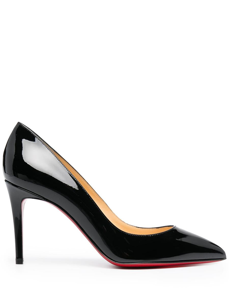 Christian Louboutin med klack svart