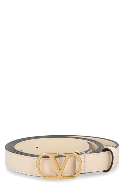 Valentino Garavani Vlogo Signature Läderbälte