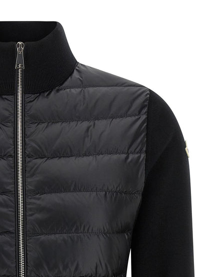 Moncler kofta i två material
