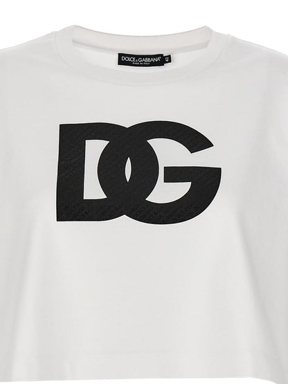 Dolce &amp; Gabbana-t-shirt med logotyp