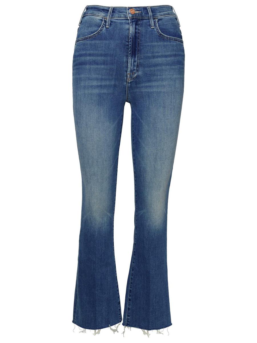 Mother Hustler Ankel Jeans i bomull
