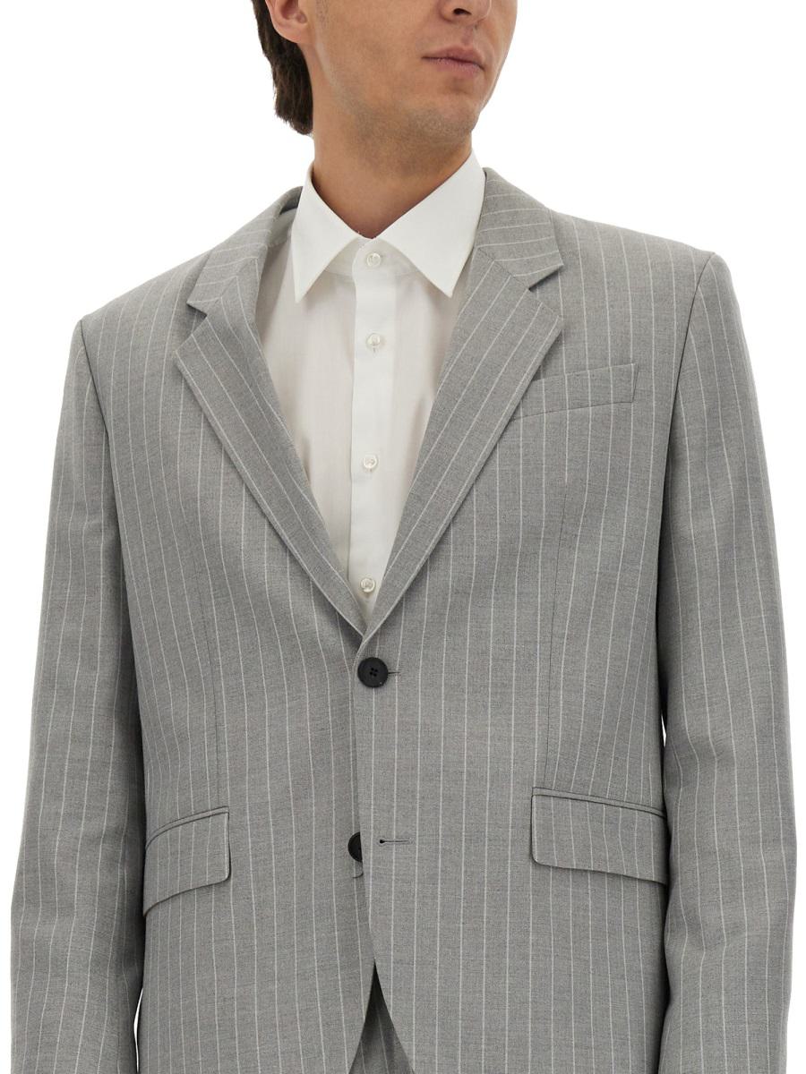 Hugo Boss Slim Fit Kostym Med Randigt Mönster