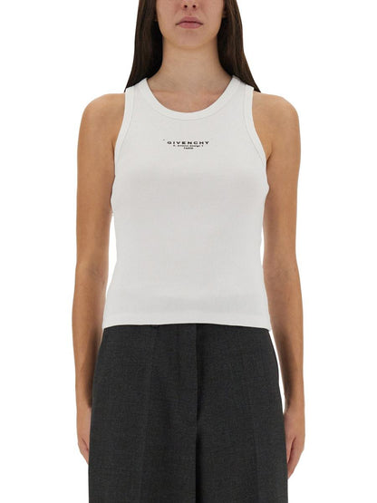 Givenchy smal linne med logotyptryck