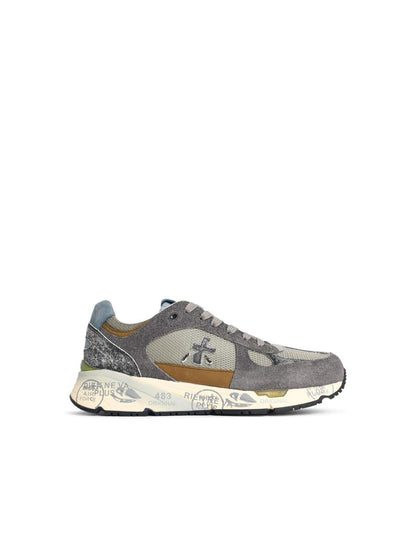 Premiata 'Mase' flerfärgade sneakers i läderblandning