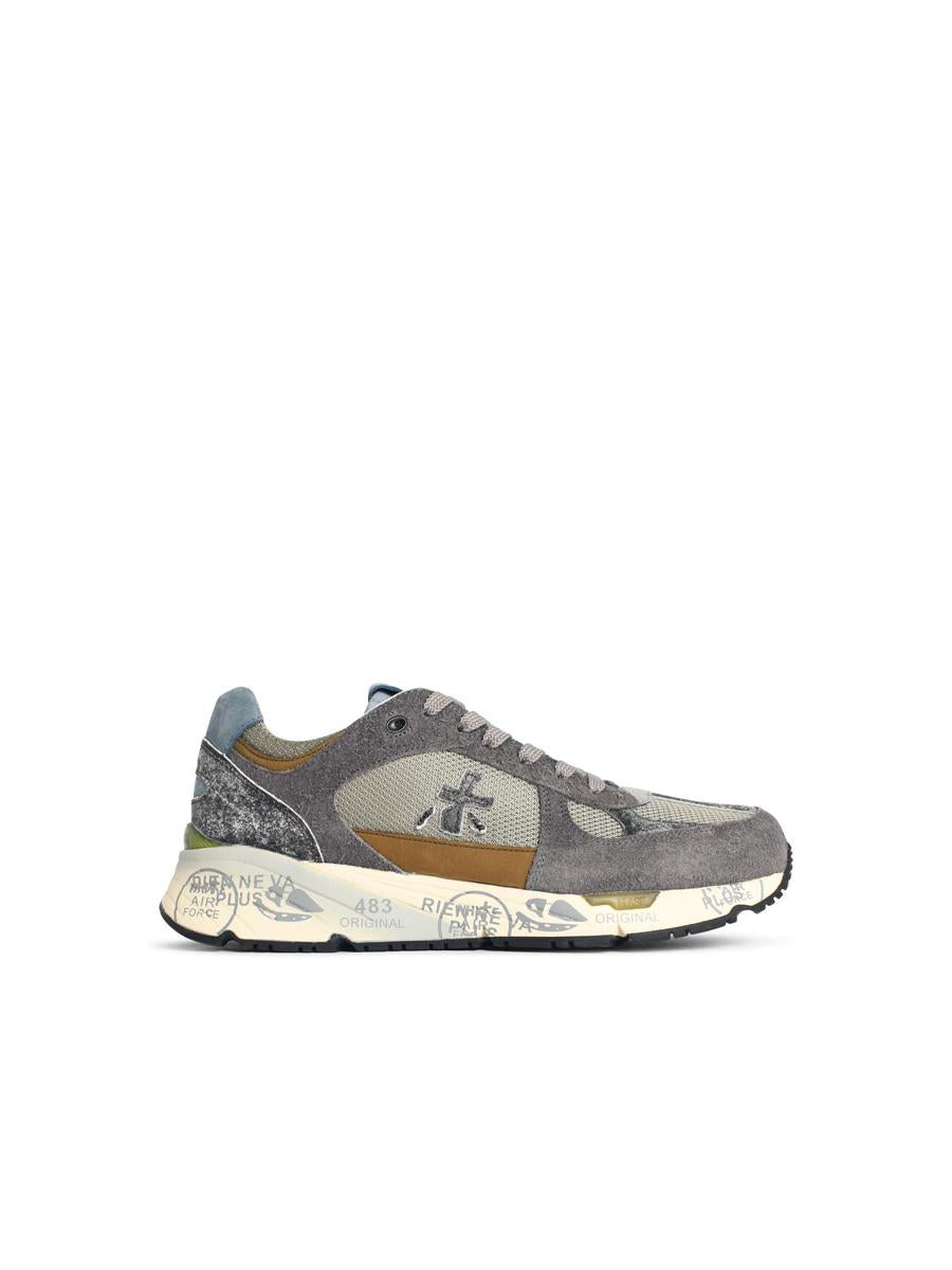 Premiata 'Mase' flerfärgade sneakers i läderblandning