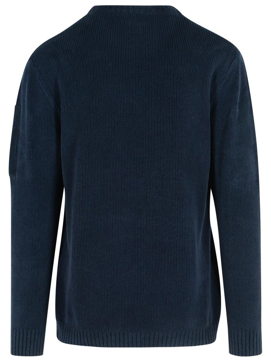 CP Company Marinblå bomullströja