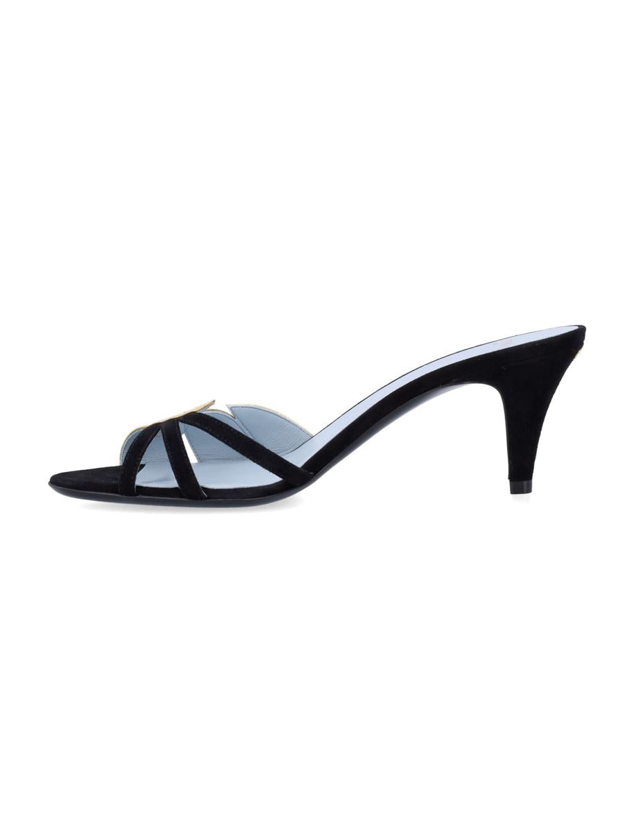 Valentino Garavani Foliefoliage Slide Sandal