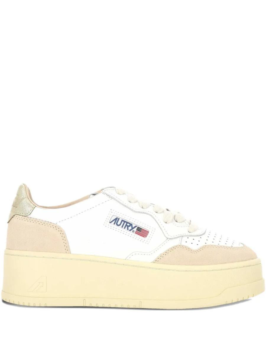 Autry "Platform Low" Mocka Sneakers Skor