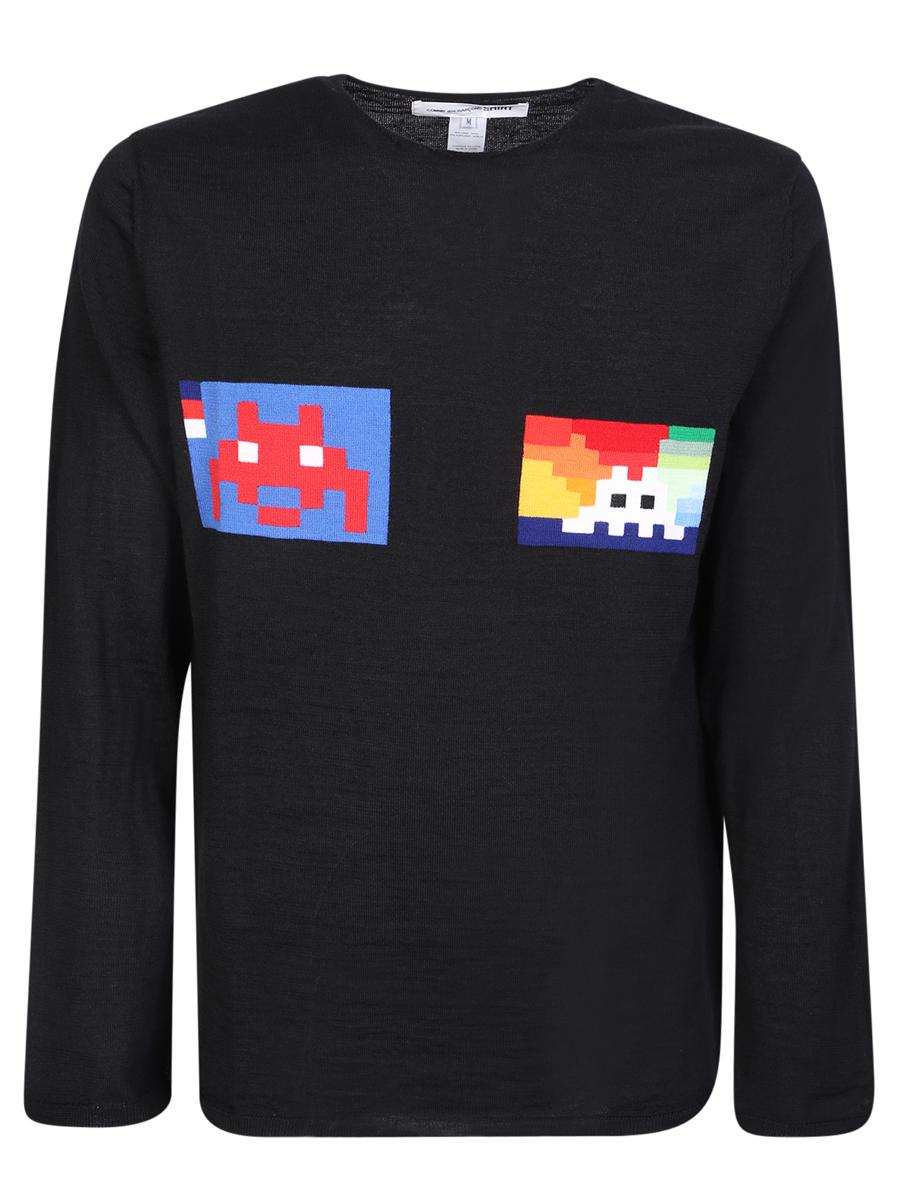 Comme Des Garçons Stickade kläder