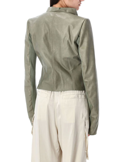 Rick Owens Låghalsad Bikertröja