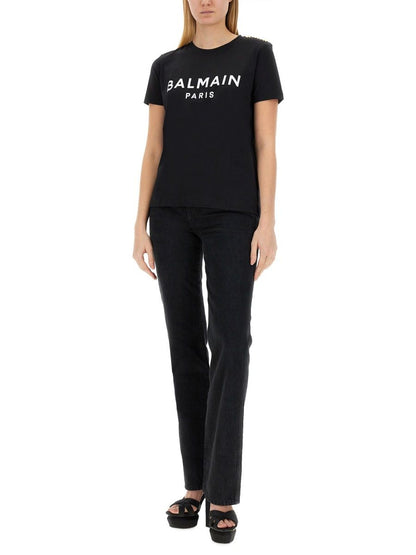 Balmain T-shirts och pikétröjor