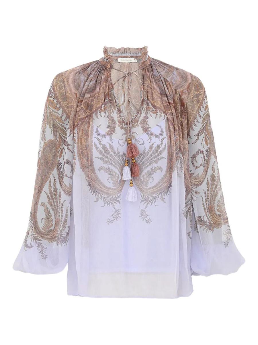 Zimmermann Hypnotic Billow Blus Kläder