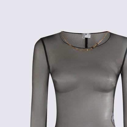 Elisabetta Franchi svart bodysuit