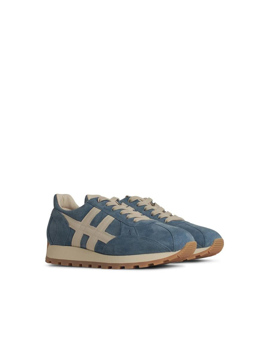 Hogan 'H673' ljusblå lädersneakers