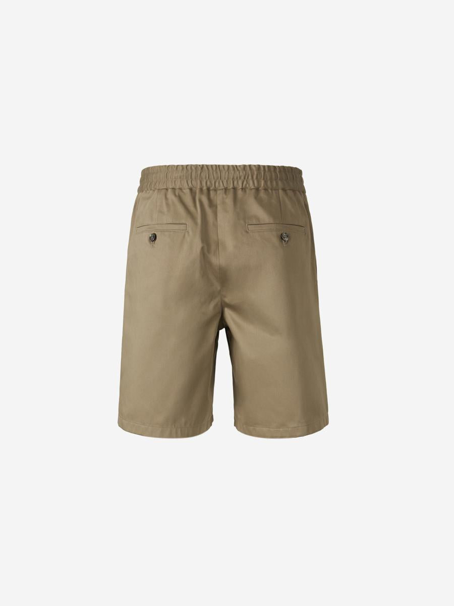 AMI Paris Bermudashorts i bomullssatin