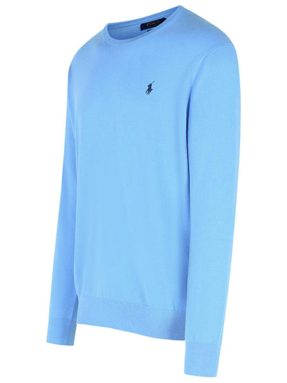 Polo Ralph Lauren ljusblå bomullströja