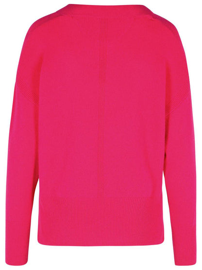 Purotatto Fuchsia Cashmere tröja