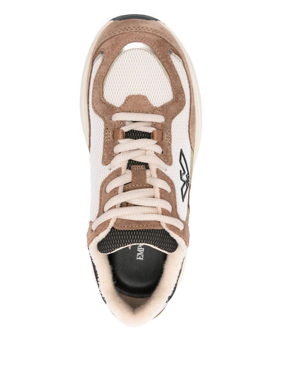 Emporio Armani exklusiva logotypsneakers