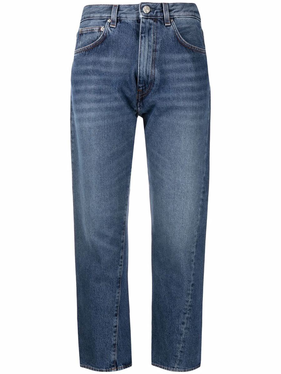 TOTEME Denimjeans med vridna sömmar