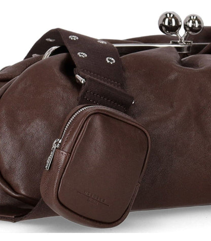 Weekend Max Mara Pasticcino Cristin Stor Mörkbrun Kuvertväska