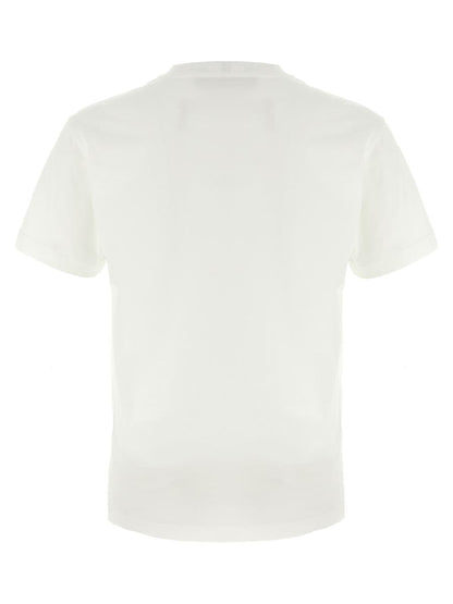 Stone Island-t-shirt med logotypmärke