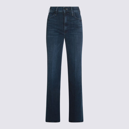 Blå bomullsjeans från Mother