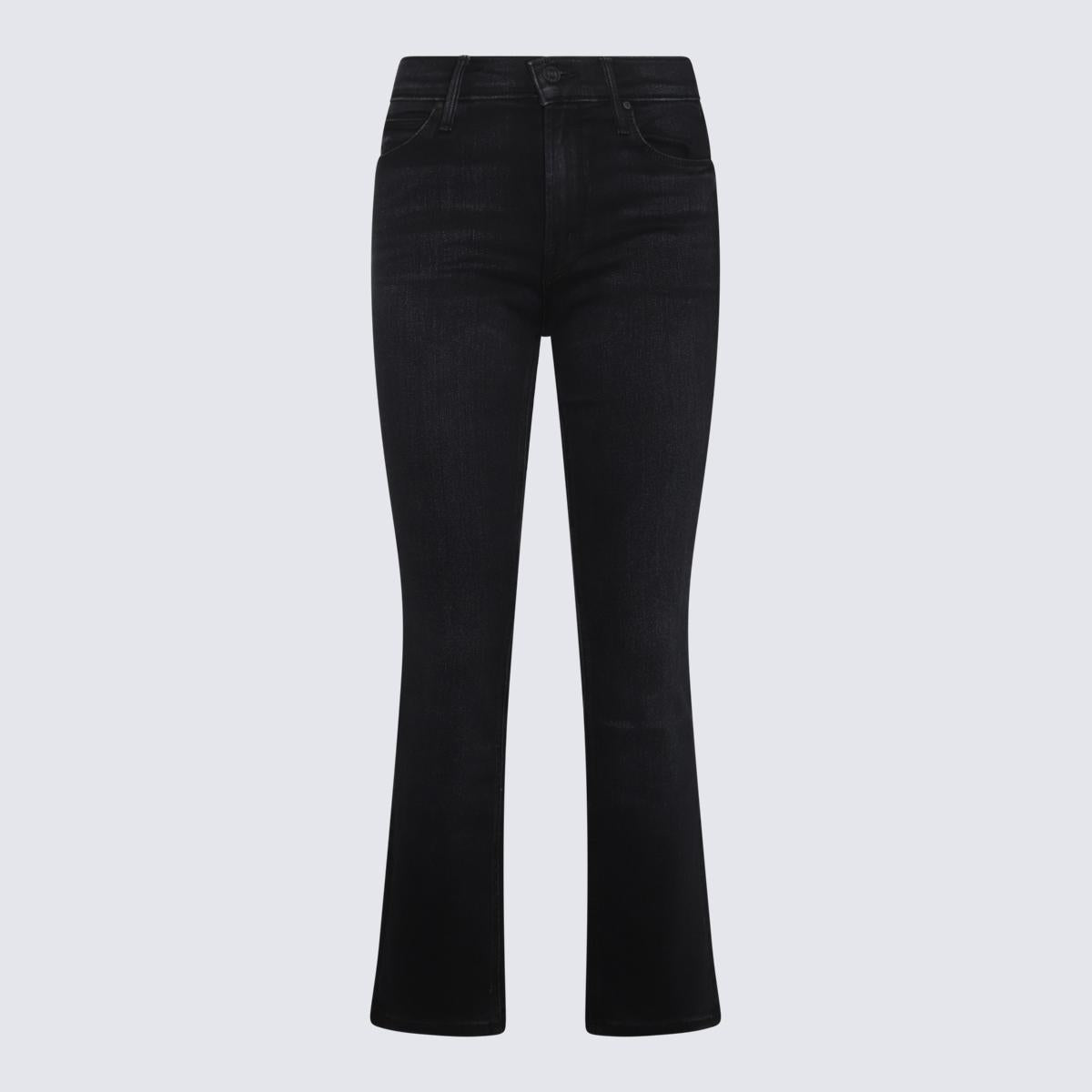 Svarta bomullsjeans från Mother