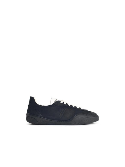 Acne Studios 'Bars Nubuk M' svarta lädersneakers