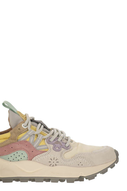 Flower Mountain Yamano 3 - Sneakers i mocka och tekniskt tyg