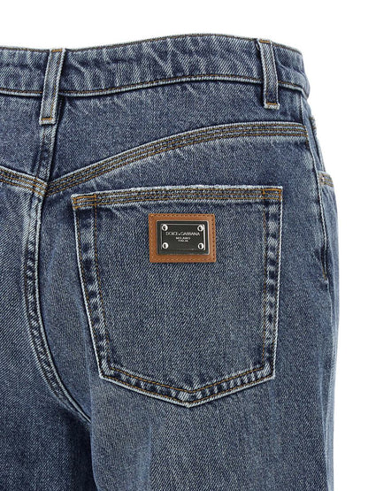 Dolce &amp; Gabbana-jeans med logotyp