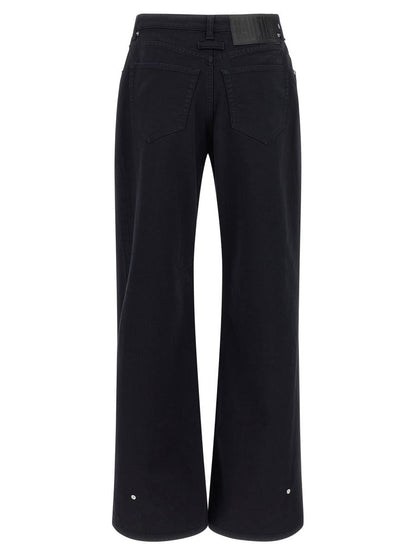 Jean Paul Gaultier 'Snäppknappsdenim'-jeans