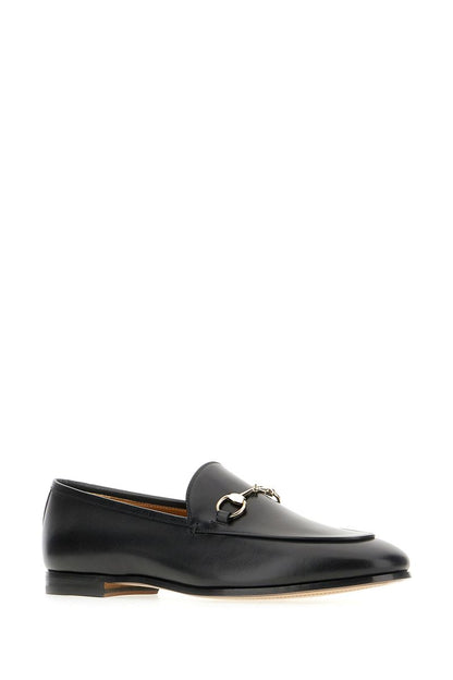 Gucci Jordaan Läderloafers