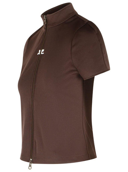 Courrèges brun polyester-t-shirt