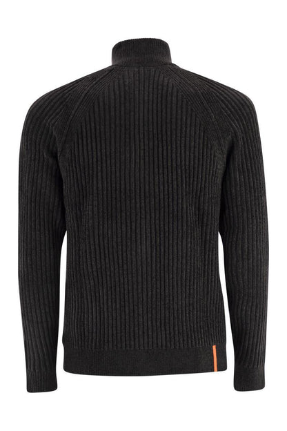 RRD Velvet Rave Full Zip Knit - Kofta med dragkedja