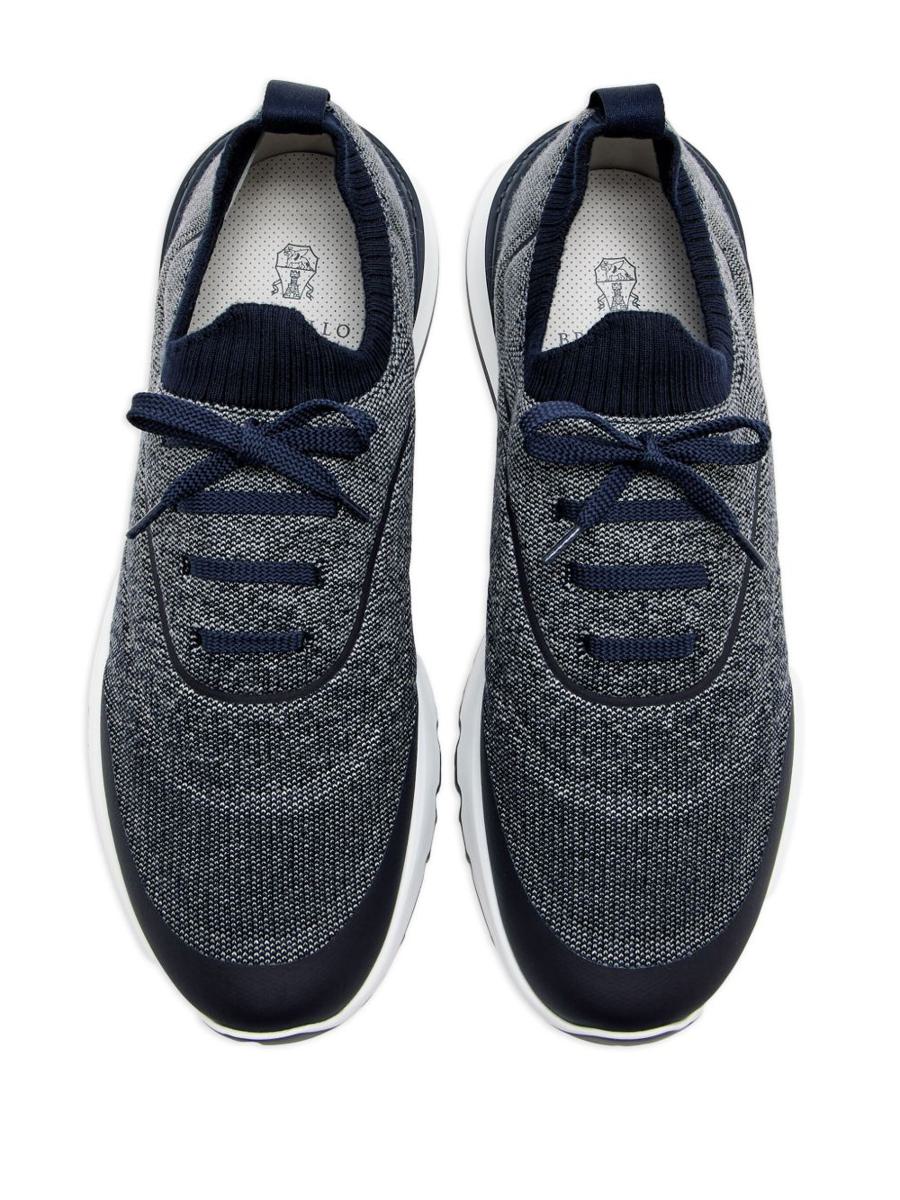 Brunello Cucinelli bomullssneakers