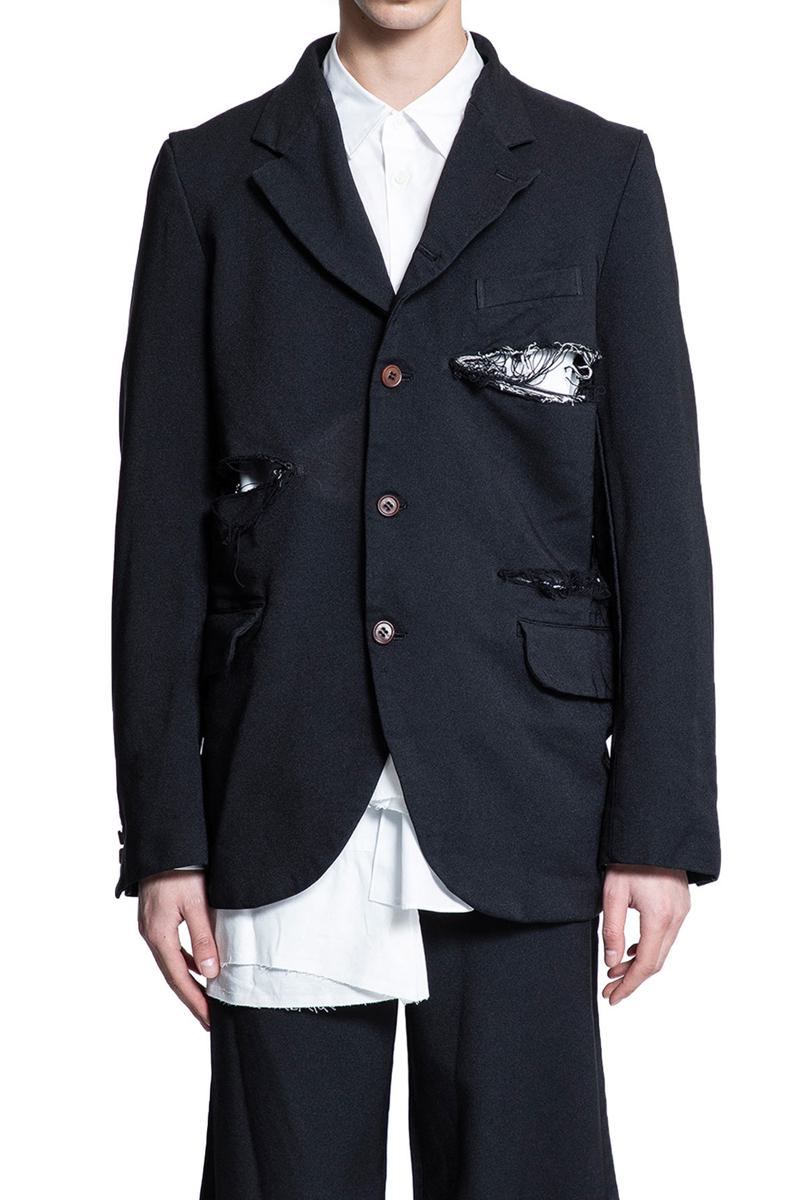 Comme Des Garçons svarta blazers