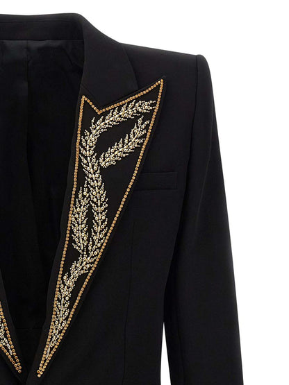 Balmain Blazer med Broderi