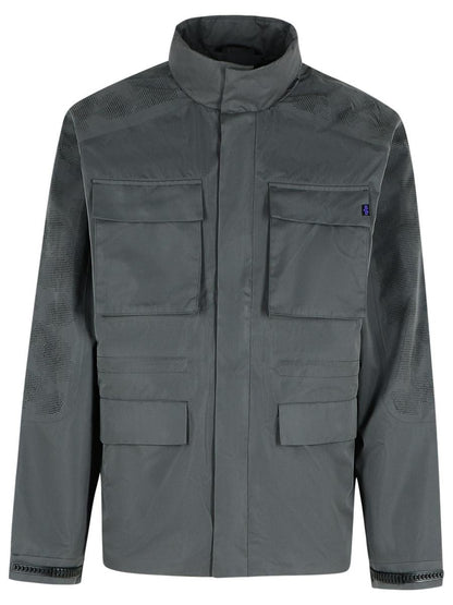 Alpha Industries Grå Polyesterjacka