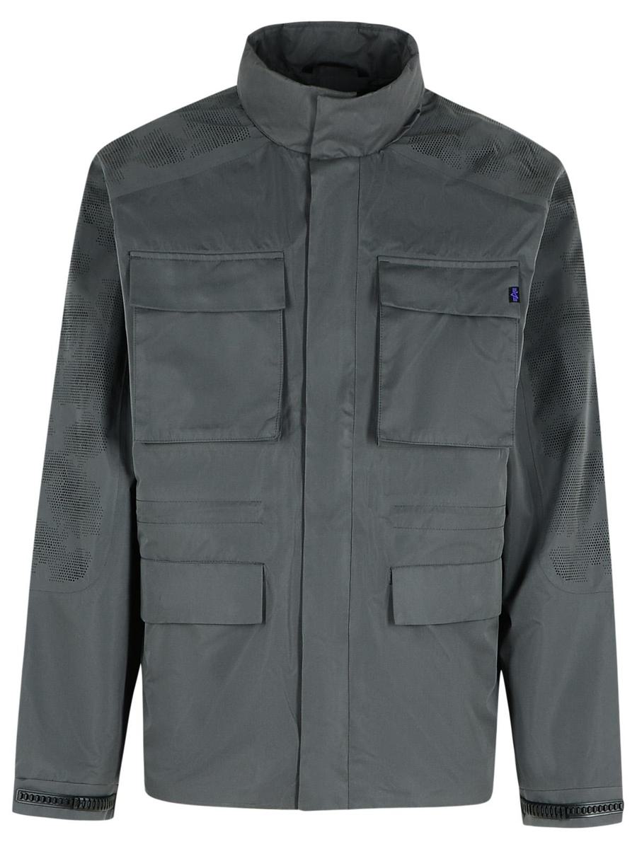 Alpha Industries Grå Polyesterjacka