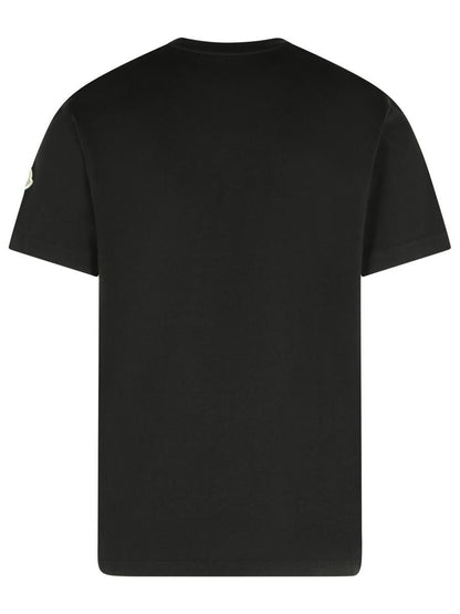 Moncler svart bomulls-T-shirt