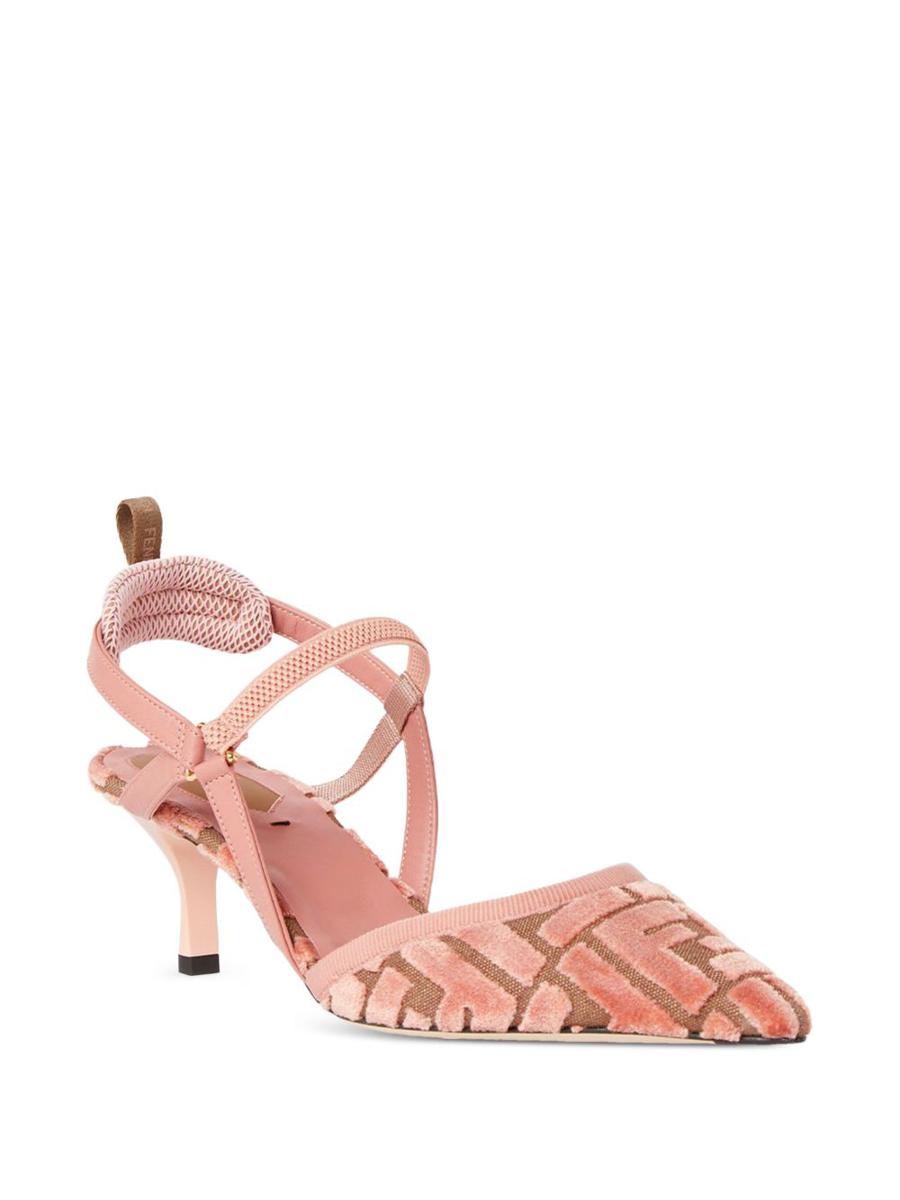 Fendi Colibri Lite Slingback-pumpar