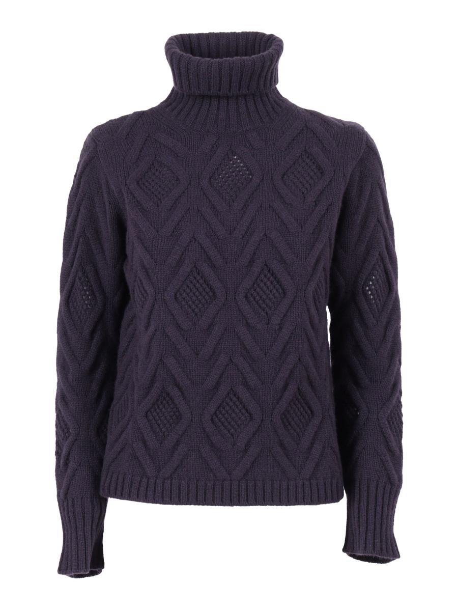 Kangra Cashmere Hög Halsringning
