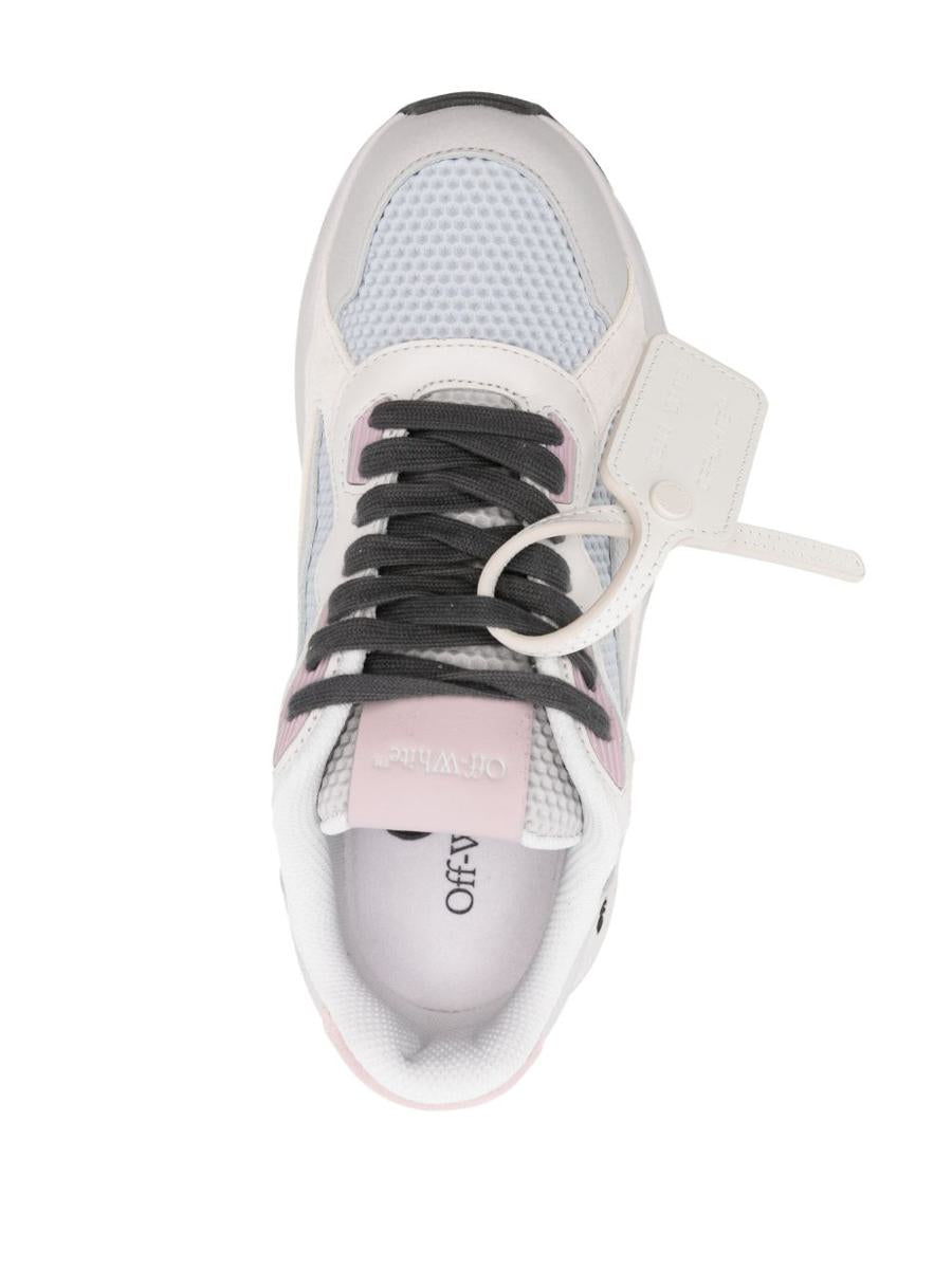 Off-white platta skor