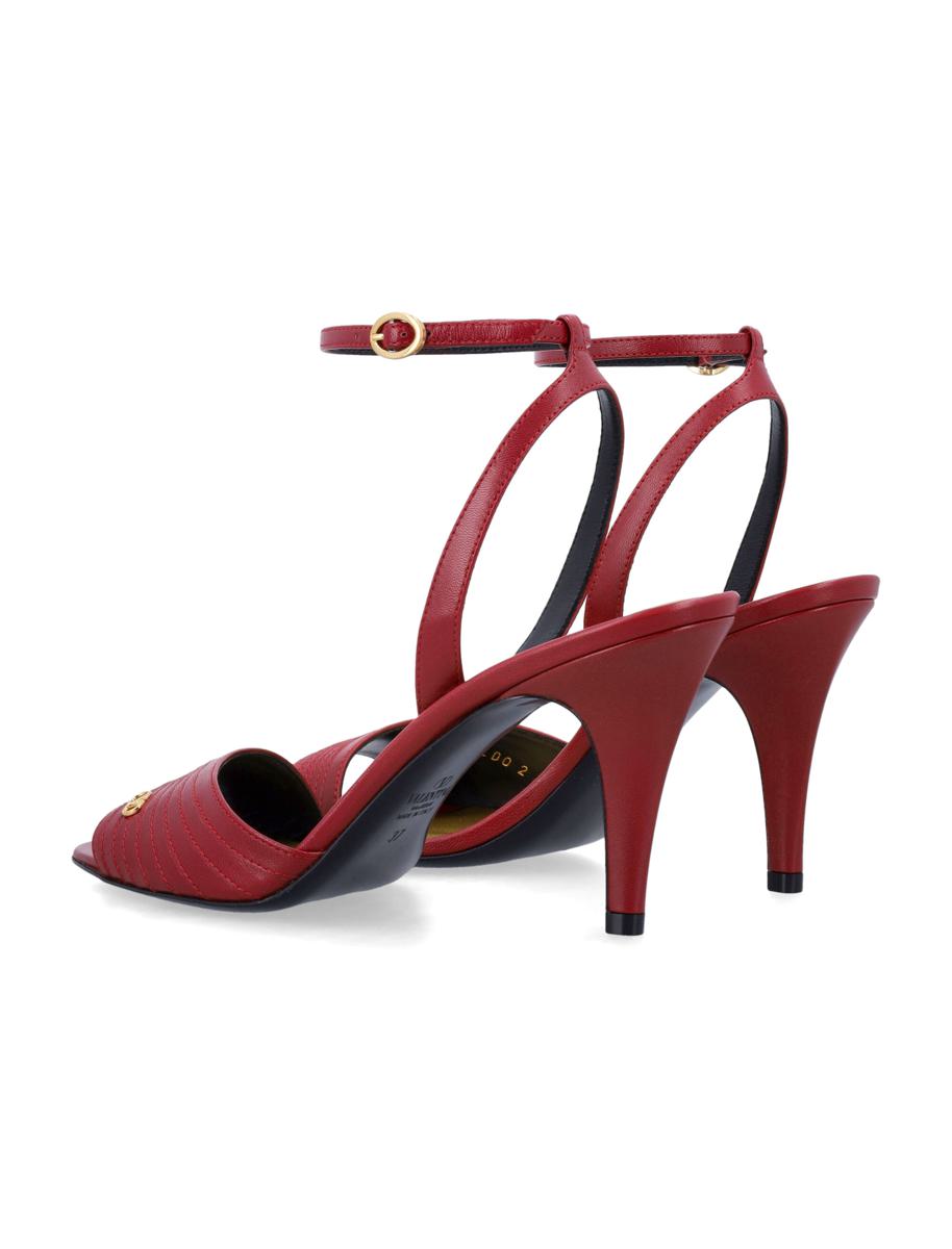 Valentino Garavani Ladycrush Kidskin Sandal