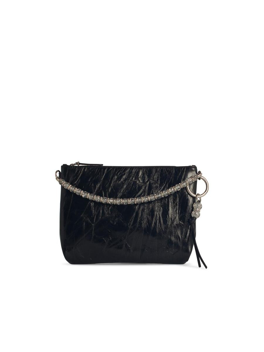 Jimmy Choo 'Callie' svart läderväska