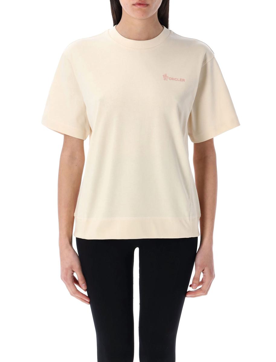Moncler Genius T-shirt med präglad logotyp