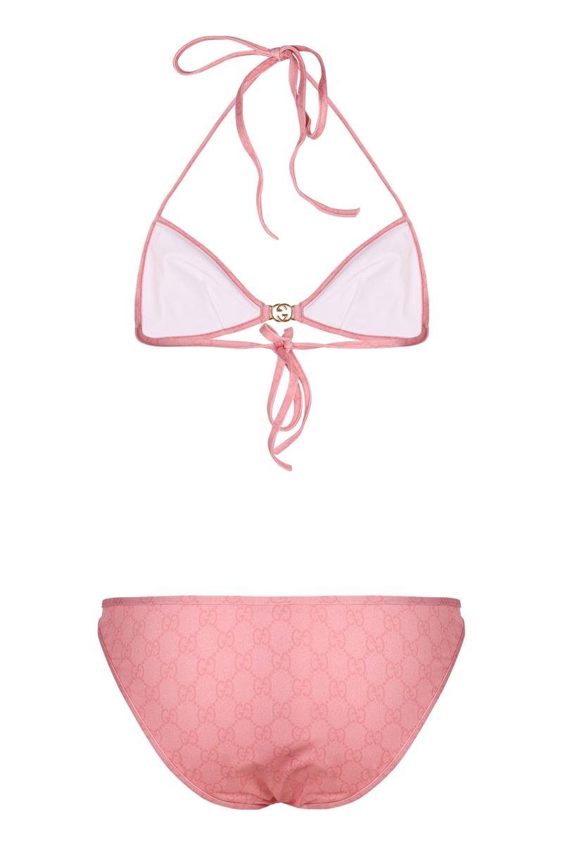 Gucci Gg Mönstrad Bikini Hipster