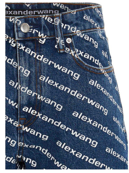 T By Alexander Wang Jeansshorts
