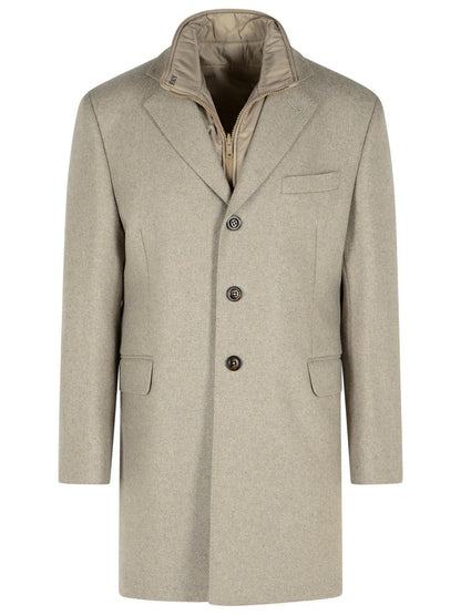 Fay 'Easy' Beige Polyamidkappa